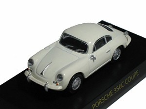 京商 1/64 ポルシェ ミニカーコレクション1 ポルシェ 356C クーペ 白(中古品)