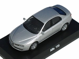 京商 1/64 アルファロメオ ミニカーコレクション1 159 銀(中古品)