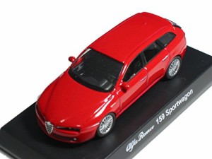 京商 1/64 アルファロメオ ミニカーコレクション2 159 スポーツワゴン 赤(中古品)