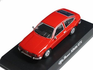 京商 1/64 アルファロメオ ミニカーコレクション1 Alfetta GTV 赤(中古品)