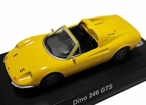 京商 1/64 フェラーリ ミニカーコレクション4 フェラーリ Dino 246GTS 黄色(中古品)