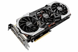 GIGABYTE ビデオカード Geforce GTX980Ti搭載 ゲーミングモデル GV-N98TG1 (中古品)