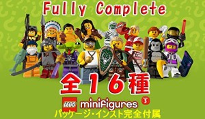 全１６種 ｜ LEGO 8803 レゴ(R) ミニフィギュア シリーズ３　『フルコンプ (中古品)