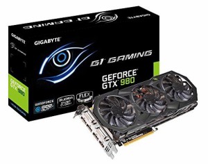 Gigabyte GV-N980G1 GAMING-4GD G1 Gaming GeForce GTX 980 4GB GDDR5 PCiE(中古品)