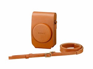 ソニー SONY デジタルカメラケース ソフトキャリングケース ブラウン LCS-R(中古品)