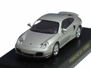 京商　1/64　 ポルシェ　ミニカーコレクション３　 ９９６　ターボ　銀(中古品)