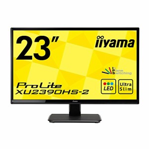 iiyama IPS モニター ディスプレイ XU2390HS-B2 23インチ/フルHD/スリムベ (中古品)