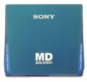 SONY　ポータブルＭＤプレーヤー　MZ-E75グリーン(中古品)