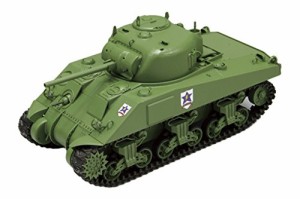 ガールズ&パンツァー M4シャーマン75mm砲搭載型 限定 1/35スケール プラモ (中古品)