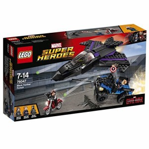 レゴ (LEGO) スーパー・ヒーローズ ブラック・パンサーの追跡 76047(中古品)