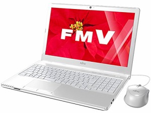 富士通 ノートパソコン FMV LIFEBOOK AH42/W アーバンホワイト（ Premium）(中古品)