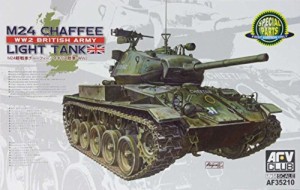 AFVクラブ 1/35 M24軽戦車チャーフィー/イギリス陸軍第二次世界大戦 プラモ(中古品)