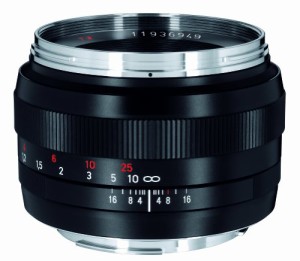 Carl Zeiss 単焦点レンズ PLANART1.4/50ZE(N) ブラック 822931(中古品)