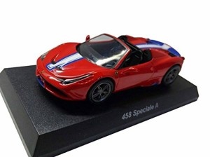 京商 1/64 フェラーリ ミニカーコレクション11 ４５８　スペチアーレＡ 赤(中古品)