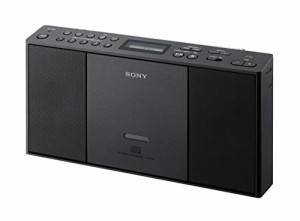 ソニー SONY CDラジオ ZS-E30 : FM/AM/ワイドFM対応 ブラック ZS-E30 B(中古品)