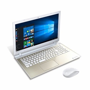 東芝 ノートパソコン dynabook サテンゴールド PT55UGP-BWA(中古品)