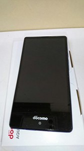 SHARP docomo AQUOS Compact SH-02H （Blue×Black）(中古品)