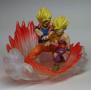 HG ドラゴンボールZ イマジネイションフィギュア 悟空&悟飯 親子かめはめ波(中古品)