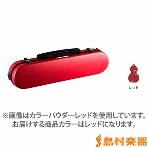 C.C.シャイニーケースII フルート用ケース CC2-FL-RD レッド(中古品)