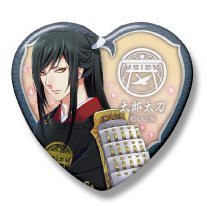 刀剣乱舞-ONLINE- ハート缶バッジコレクション 弐 太郎太刀(中古品)