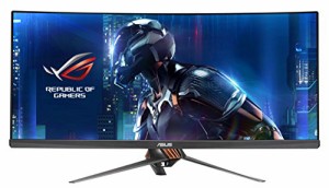 ASUS ゲーミングモニター 34型 ウルトラワイドディスプレイ ROG SWIFT( フ (中古品)