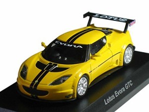 京商 1/64 ロータス ミニカーコレクション エヴォーラ ＧＴＣ 黄色(中古品)