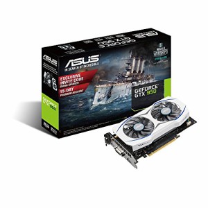 ASUSTek NVIDIA GeForce GTX950搭載ビデオカード 補助電源なし GTX950-2G(中古品)