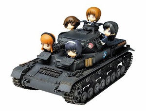 プラッツ 1/35 ガールズ&パンツァー IV号戦車D型 あんこうチーム w/デフォ (中古品)