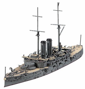 ハセガワ 1/700 日本海軍 戦艦 三笠 プラモデル(中古品)