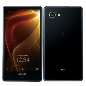 SHARP au AQUOS SERIE mini SHV33 ブラック(中古品)