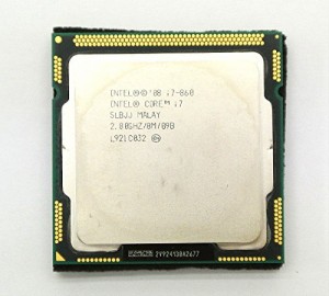  中古  intel Core i7-860 2.8-3.46GHz/4C8T/95W/FCLGA1156 SLBJJ(中古品)