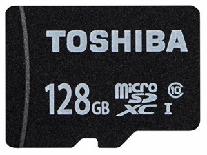TOSHIBA microSDXCカード 128GB Class10 UHS-I対応 (最大転送速度40MB/s) M(中古品)