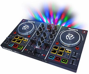 Numark Serato DJ Lite対応2チャンネル・プラグ&プレイDJコントローラー:オ(中古品)