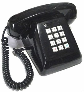 NTT 601-P プッシュ式電話機 （プッシュホン） (ブラック)(中古品)
