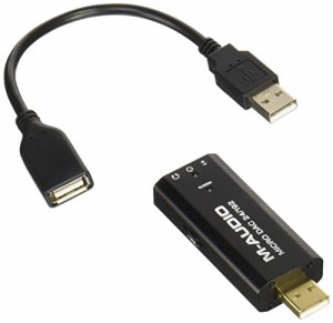 M-Audio USB-DAC ハイレゾ音源対応 デジタル→アナログ変換器 Micro DAC 24(中古品)