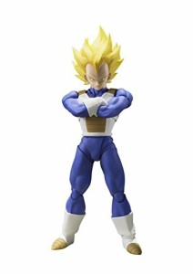 S.H.フィギュアーツ ドラゴンボールZ スーパーサイヤ人ベジータ 約135mm PV(中古品)