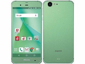 docomo AQUOS ZETA SH-04H グリーン 白ロム(中古品)