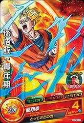 ドラゴンボールヒーローズ/GDPBC6-07 孫悟飯：青年期(中古品)