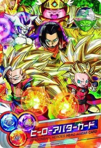 ドラゴンボールヒーローズ 邪悪龍ミッション３弾店頭配布　ヒーローアバタ (中古品)