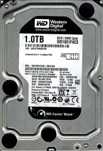 Western Digital WD1001FAES-55W7A0 1TB DCM: EARNHTJAAB [並行輸入品](中古品)