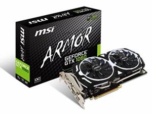 （MSI）GeForce GTX 1060 ARMOR 6G OCV1◆PCI-E(中古品)