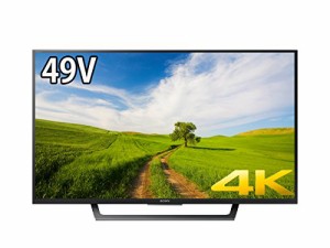 ソニー 49V型 液晶 テレビ ブラビア KJ--49X7000D 4K Android TV 外付けHDD(中古品)