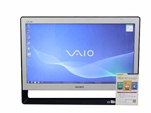 SONY デスクトップパソコン 中古パソコン VPCJ137FJ ホワイト デスクトップ(中古品)