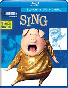 Sing (Blu-ray + DVD + Digital HD)（北米版）(中古品)