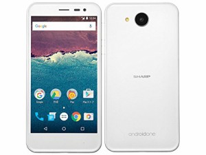 507SH Android One ワイモバイル　ホワイト(中古品)