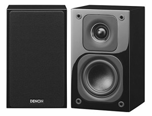 DENON ブックシェルフスピーカー (1台) ブラック SC-A17-K(中古品)