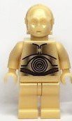 LEGOミニフィグ　C-3PO ｓｗ010 スターウォーズ [並行輸入品](中古品)