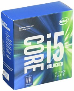 Intel CPU Core i5-7600K 3.8GHz 6Mキャッシュ 4コア/4スレッド LGA1151 BX(中古品)