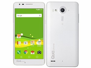 AU Qua phone PX LGV33WA White(中古品)