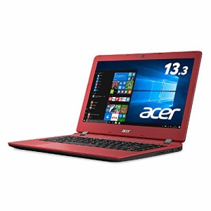 Acer ノートパソコン AspireES13 ES1-332-H14D/RF(レッド) Windows10/Celer(中古品)